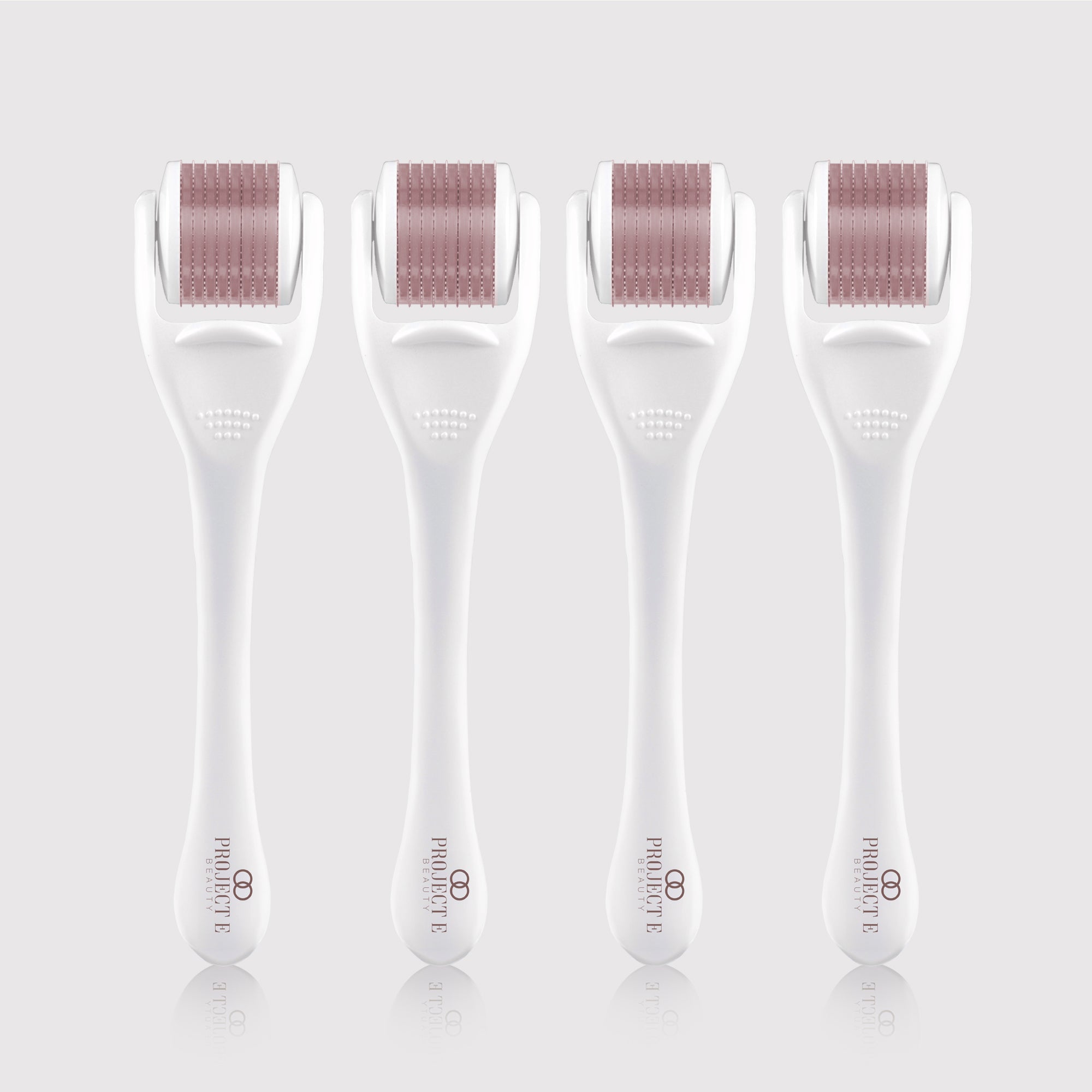 The Derma Roller Set 4 Pieces | 540 Titanium Microneedle Facial Tool